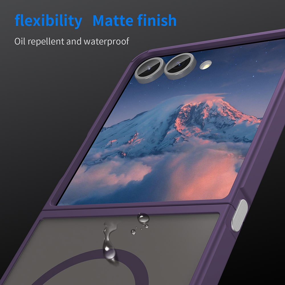 Techsuit HaloFrost II MagSafe - θήκη για Samsung Galaxy Z Flip7 - Μωβ - Image 6