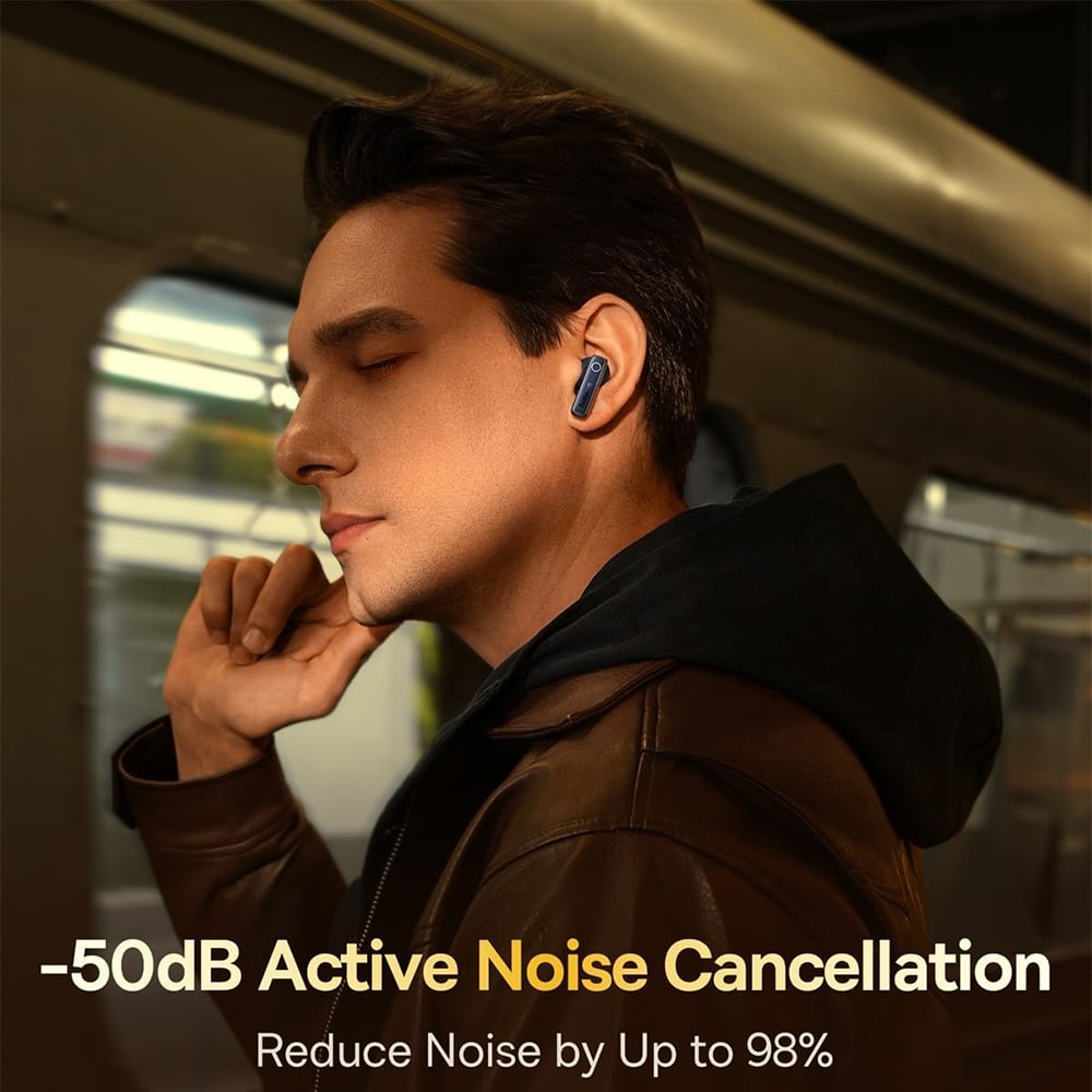 Baseus - Wireless Earbuds Bowie 35 (a00073800123-00) - True Wireless, Bluetooth V5.3, 6-Mic Enc, Ipx4 - Black - Image 6
