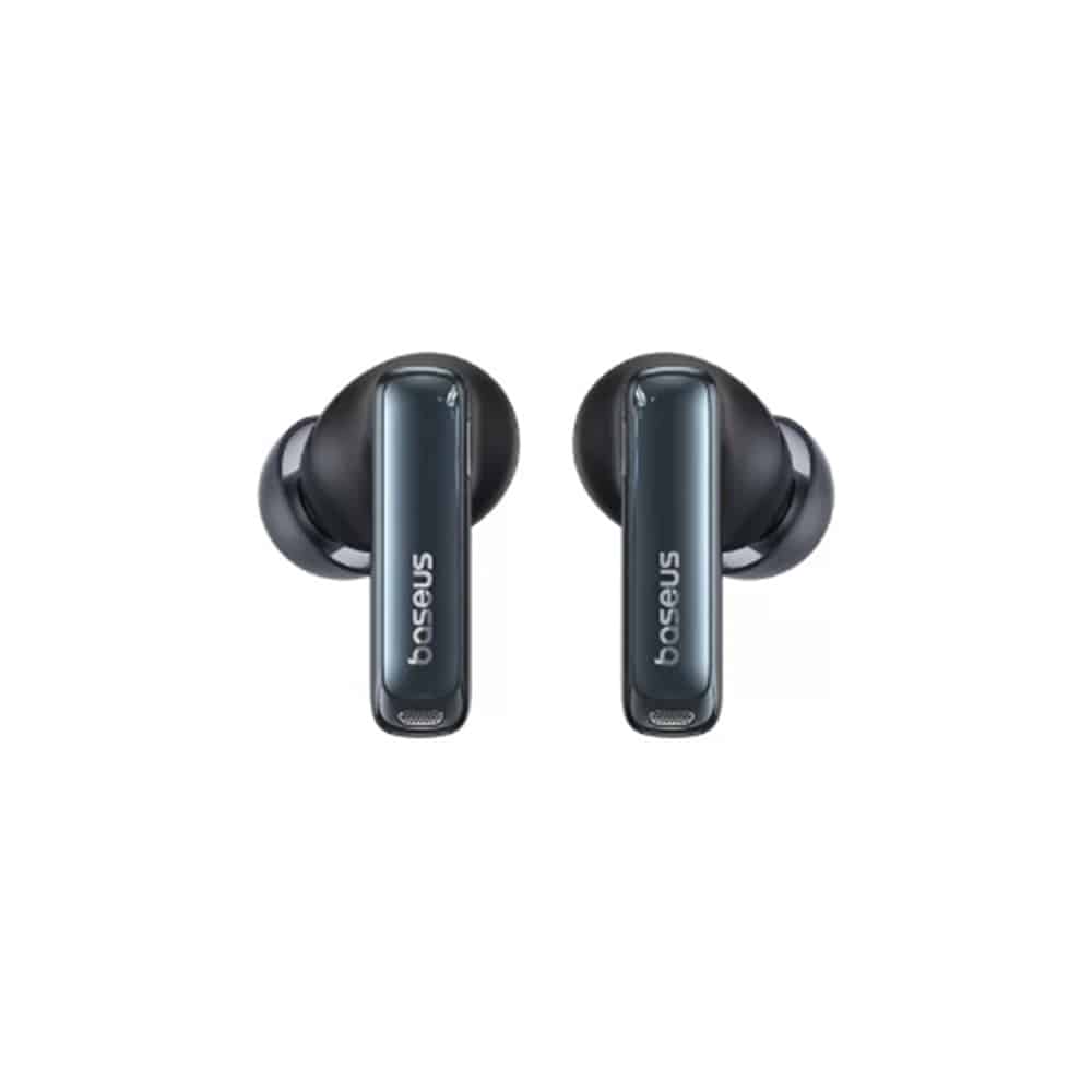 Baseus - Wireless Earbuds M2s Ultra (a00074101123-00) - True Wireless, Bluetooth 5.4, 4-Mic Enc, Smart Display - Black - Image 3