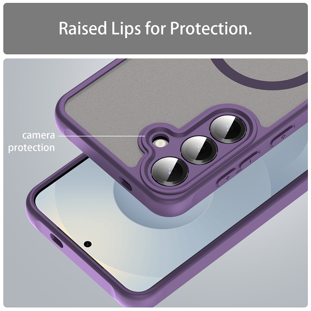 Techsuit HaloFrost II MagSafe - θήκη για Samsung Galaxy S25 - Μωβ - Image 5
