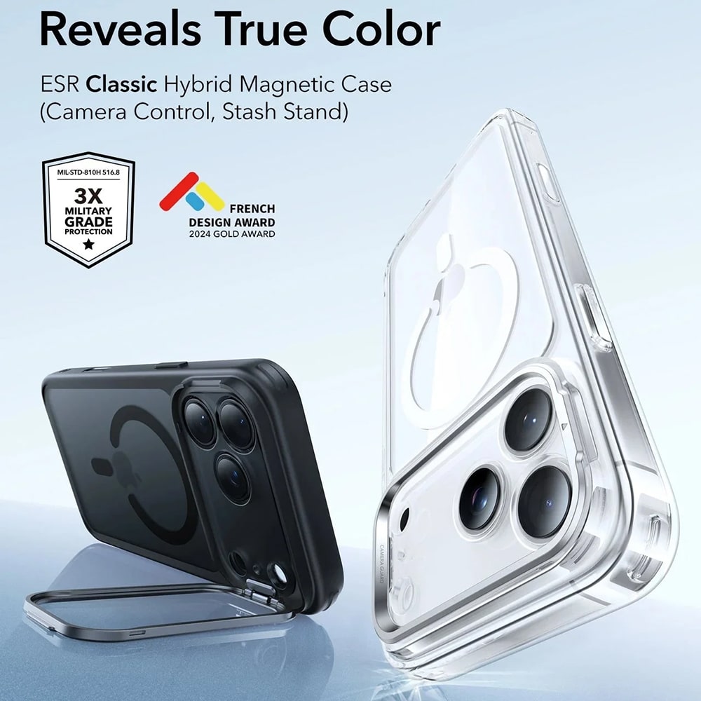 ESR Classic Hybrid HaloLock - θήκη για Apple iPhone 17 Pro - Μαύρο - Image 4