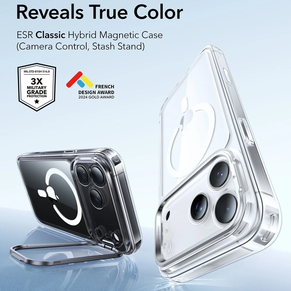ESR Classic Hybrid HaloLock - θήκη για Apple iPhone 17 Pro Max - Διάφανο - Image 5