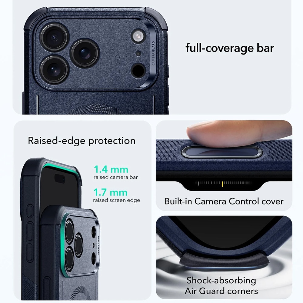 ESR - Cyber Halolock - iPhone 17 Pro Max - Blue - Image 4