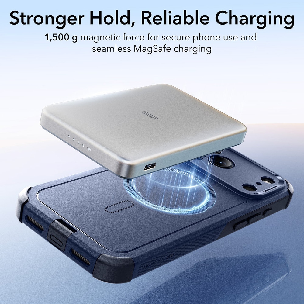 ESR - Cyber Halolock - iPhone 17 Pro Max - Blue - Image 6