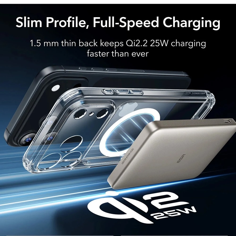 ESR Classic Hybrid HaloLock - θήκη για Apple iPhone 17 Pro Max - Διάφανο - Image 5