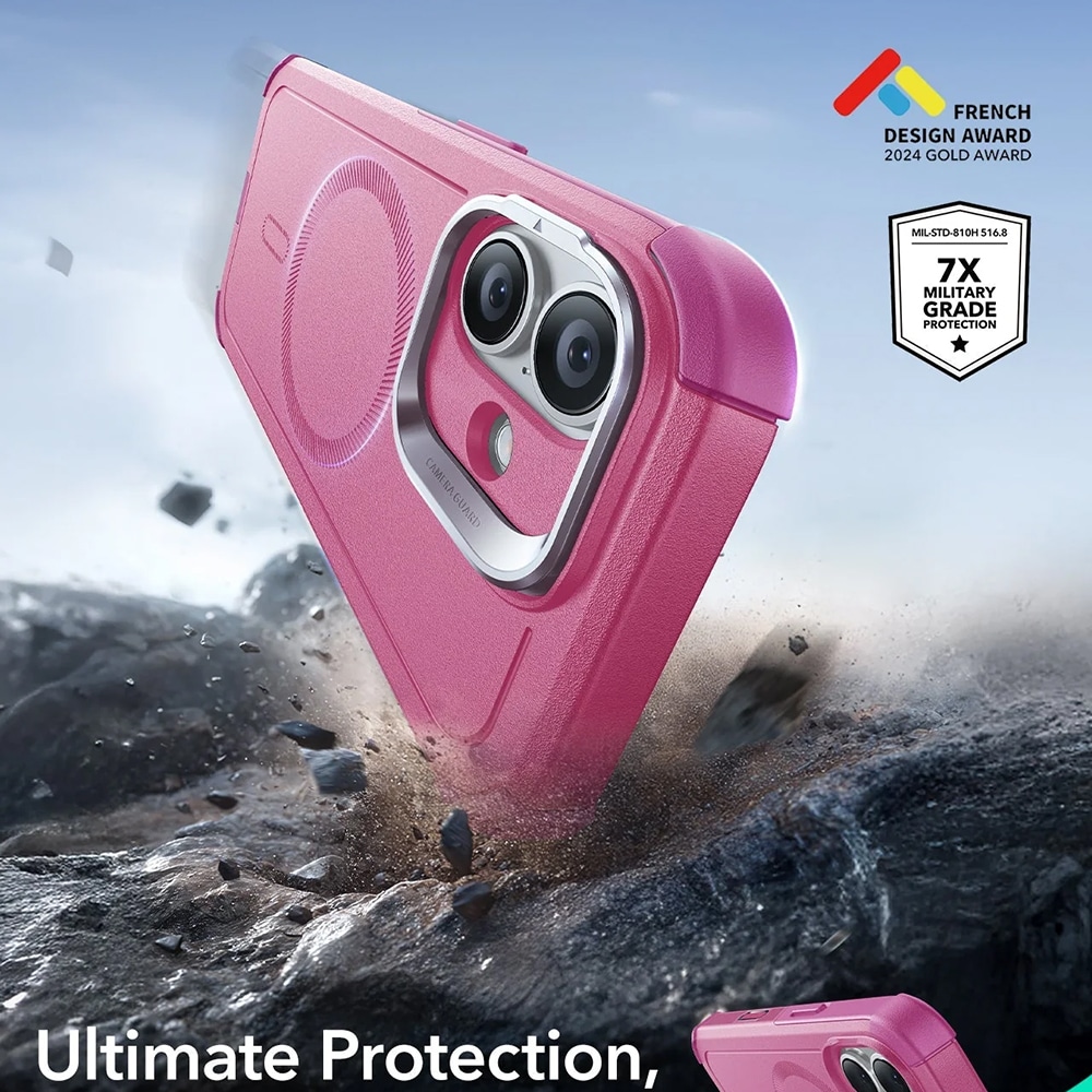 ESR Cyber Armor - θήκη για Apple iPhone 17 - Ροζ - Image 2