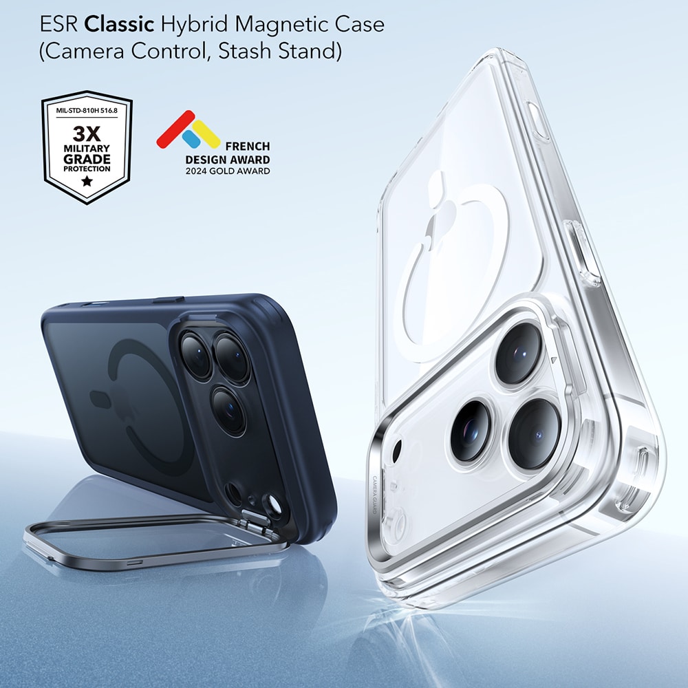 ESR Classic Hybrid HaloLock - θήκη για Apple iPhone 17 Pro - Μπλε - Image 4