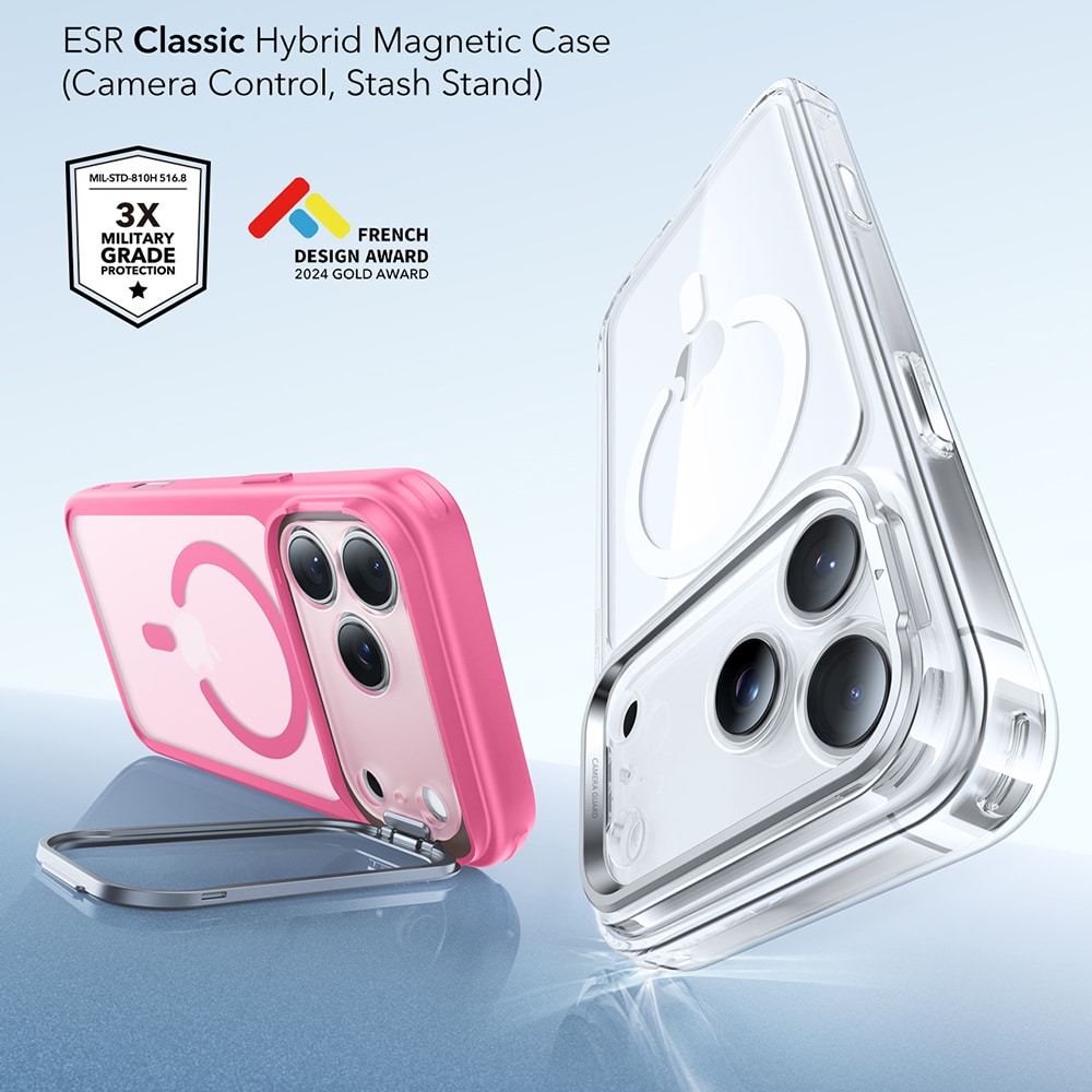 ESR Classic Hybrid HaloLock - θήκη για Apple iPhone 17 Pro Max - Ροζ - Image 3