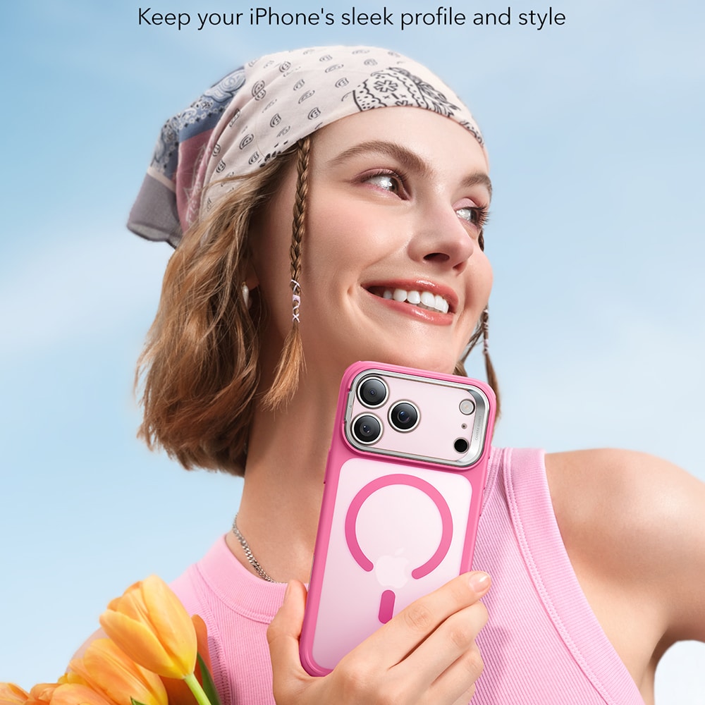 ESR Classic Hybrid HaloLock - θήκη για Apple iPhone 17 Pro Max - Ροζ - Image 6