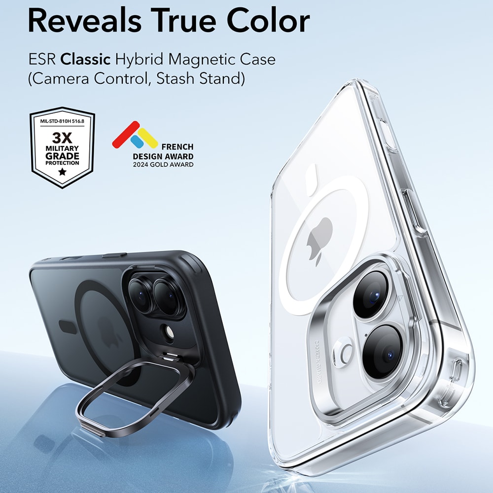 ESR Classic Hybrid HaloLock - θήκη για Apple iPhone 17 - Μαύρο - Image 4