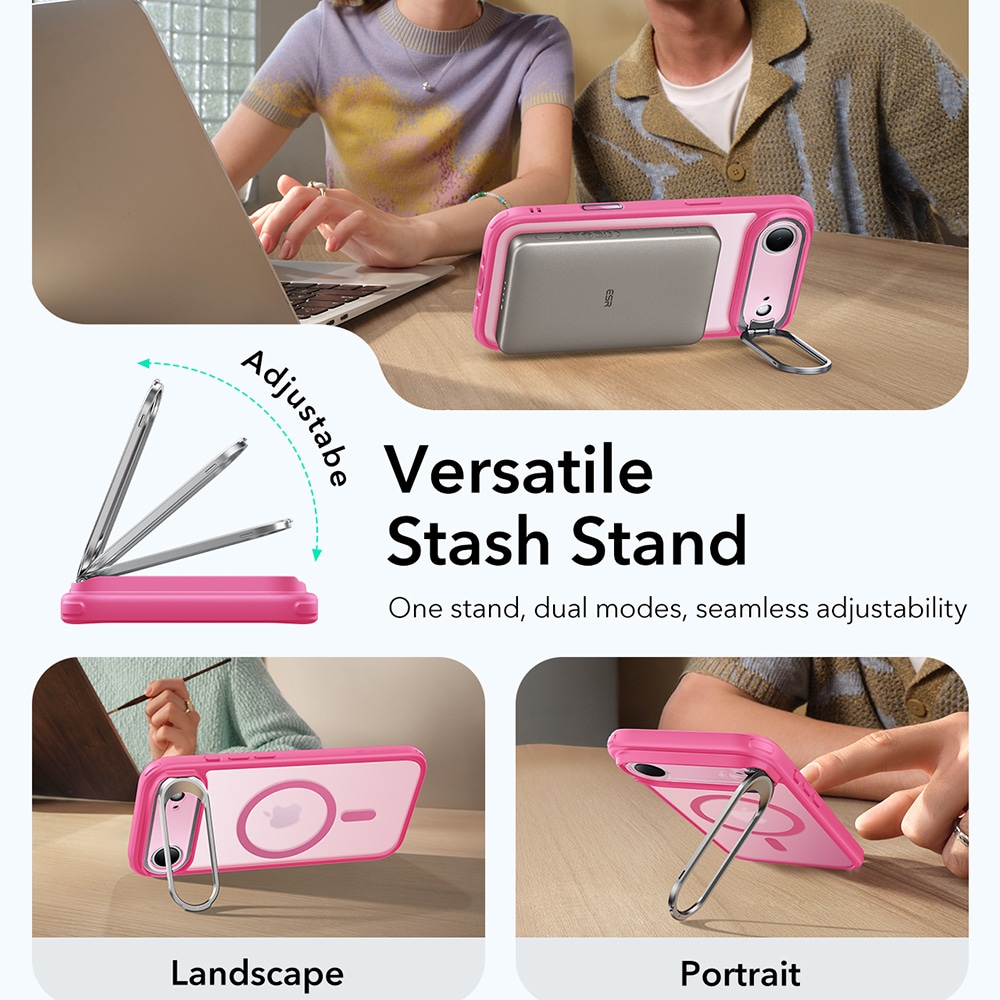 ESR Classic Hybrid HaloLock - θήκη για Apple iPhone 17 - Ροζ - Image 3
