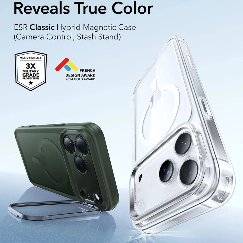 ESR Classic Hybrid HaloLock - θήκη για Apple iPhone 17 Pro Max - Πολύχρωμο - Image 3