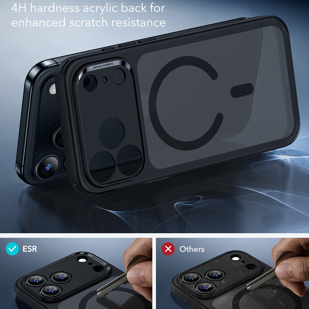 ESR Classic Hybrid HaloLock - θήκη για Apple iPhone 17 Pro Max - Μαύρο - Image 6