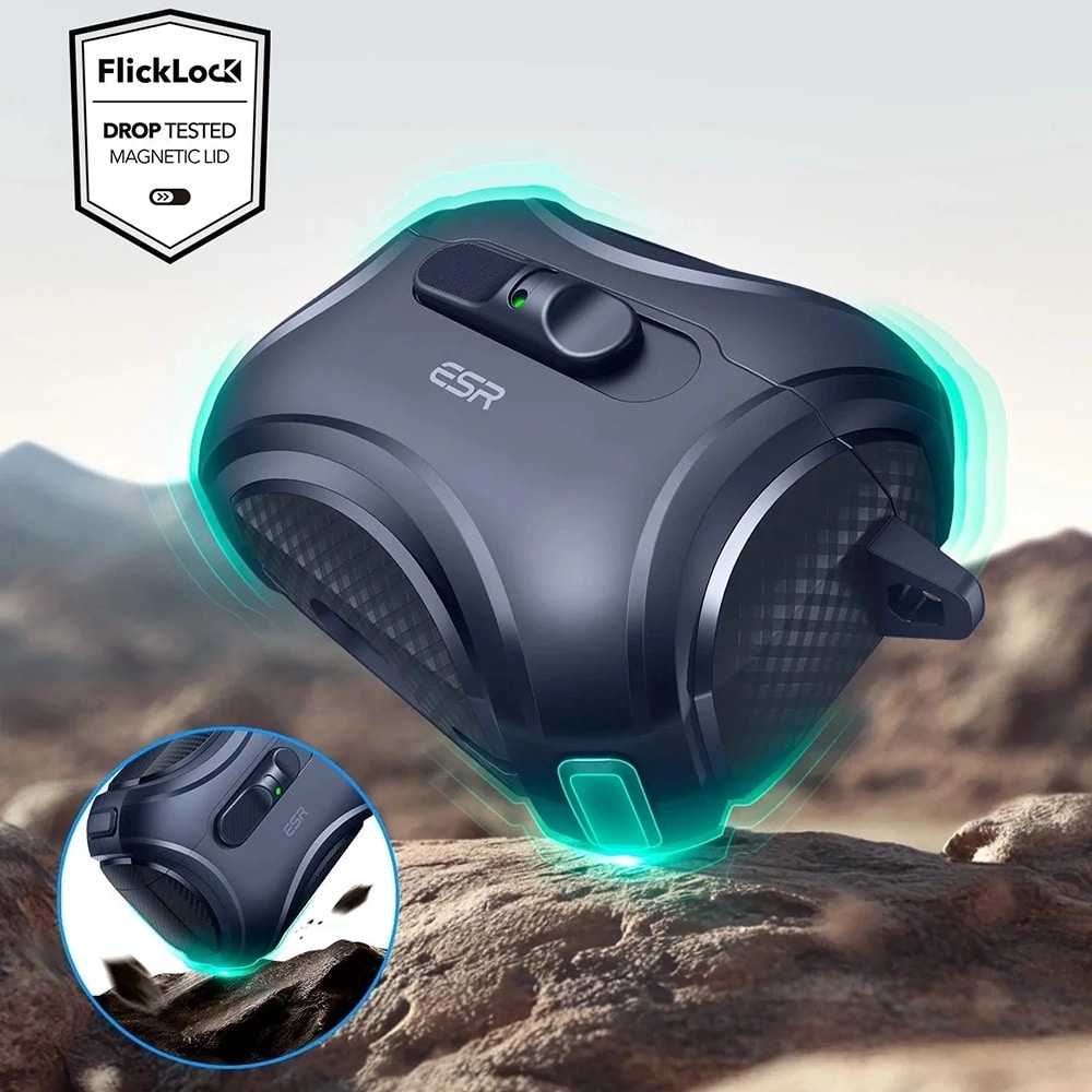 ESR - Cyber Flicklock Halolock - Apple Airpods Pro 3 - Blue - Image 4