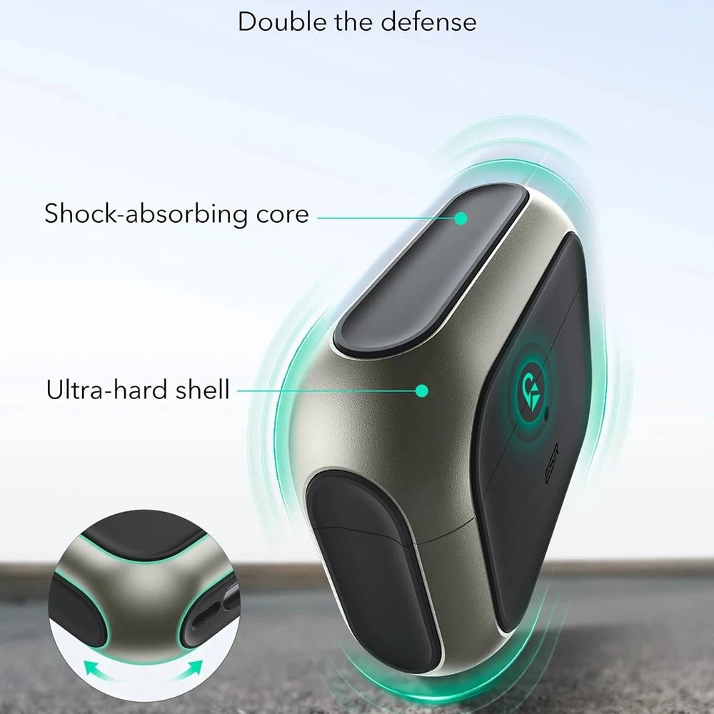 ESR - Orbit Hybrid Halolock - Apple Airpods Pro 3 - Titanium - Image 3