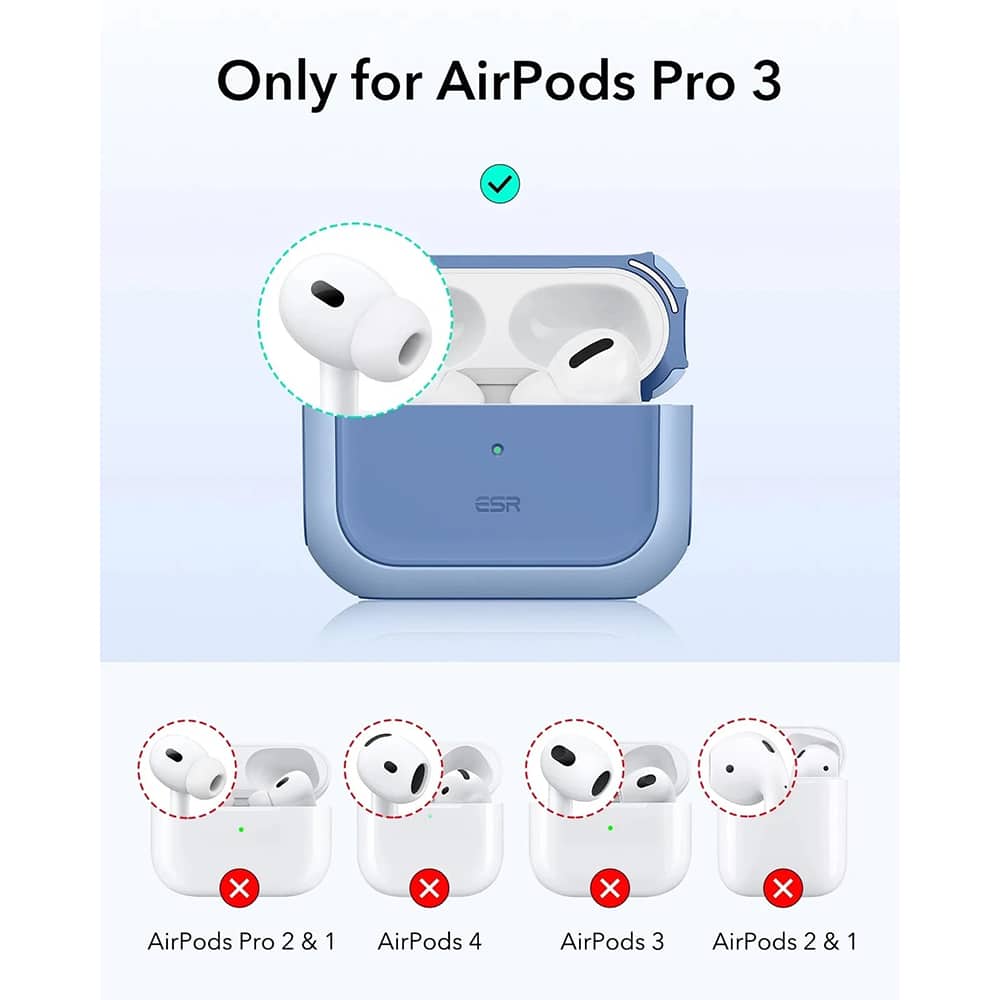 ESR - Orbit Hybrid Halolock - Apple Airpods Pro 3 - Powder Blue - Image 9