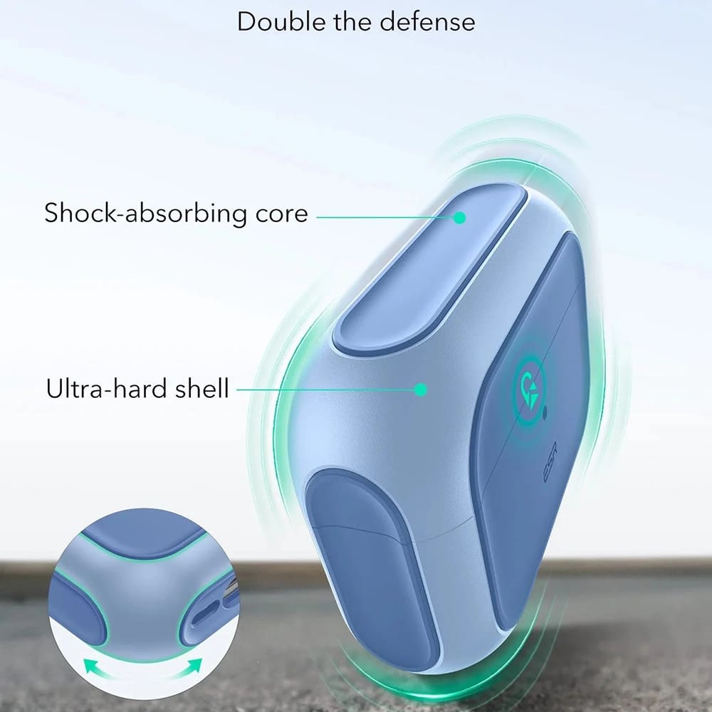 ESR - Orbit Hybrid Halolock - Apple Airpods Pro 3 - Powder Blue - Image 3