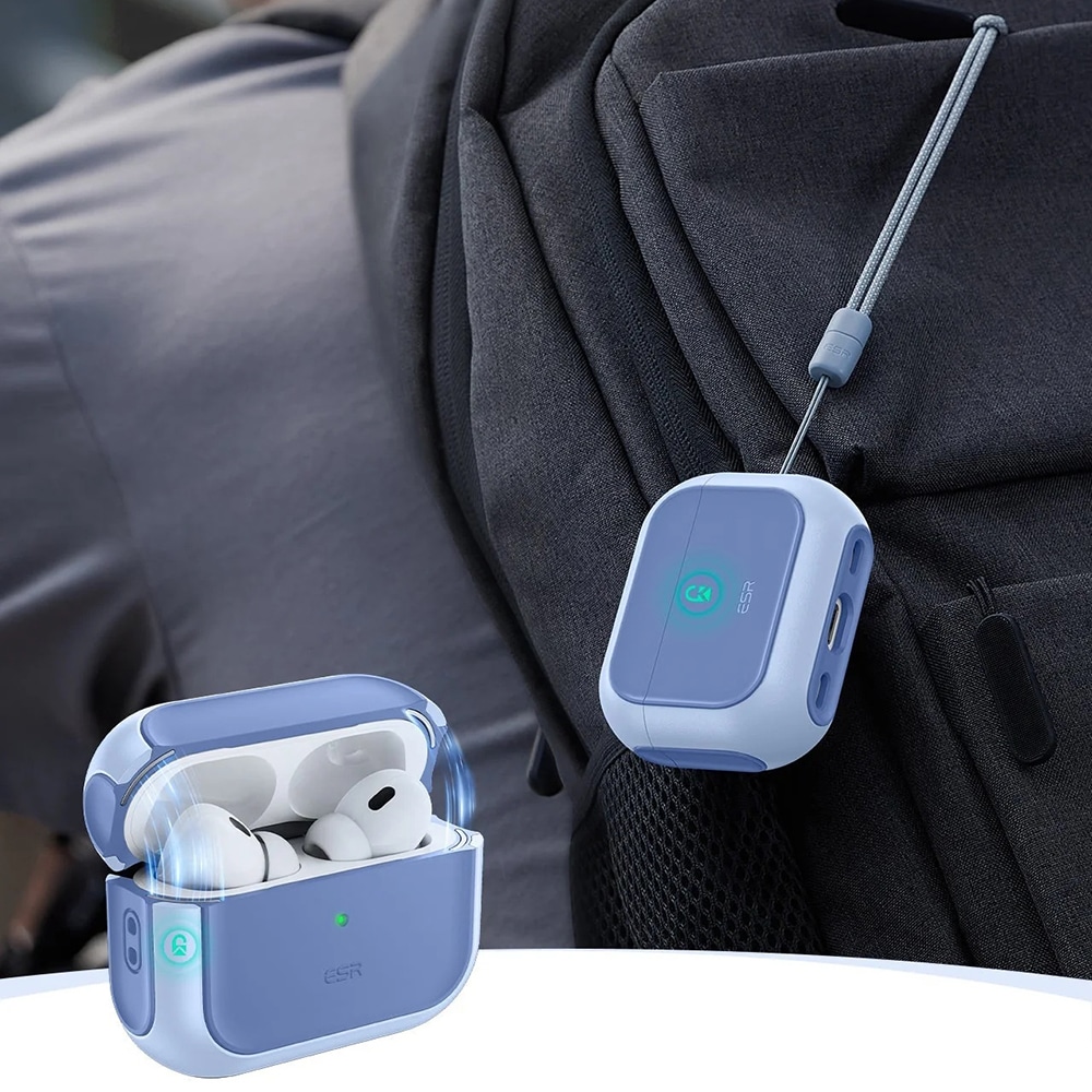 ESR - Orbit Hybrid Halolock - Apple Airpods Pro 3 - Powder Blue - Image 5