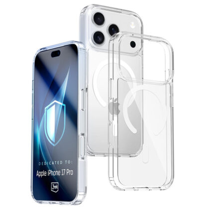 3MK Armor MagCase - θήκη για Apple iPhone 18 Pro / 17 Pro - Διάφανο