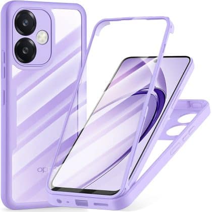 Techsuit ColorVerse 360 Series - θήκη για Oppo A40 4G / A60 5G - Μωβ