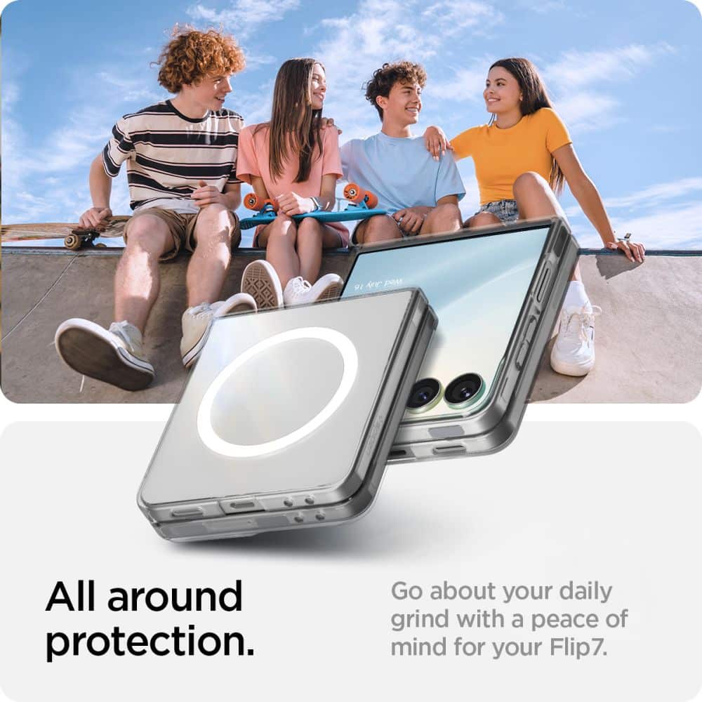Spigen Air Skin - θήκη για Samsung Galaxy Z Flip7 - Διάφανο - Image 15
