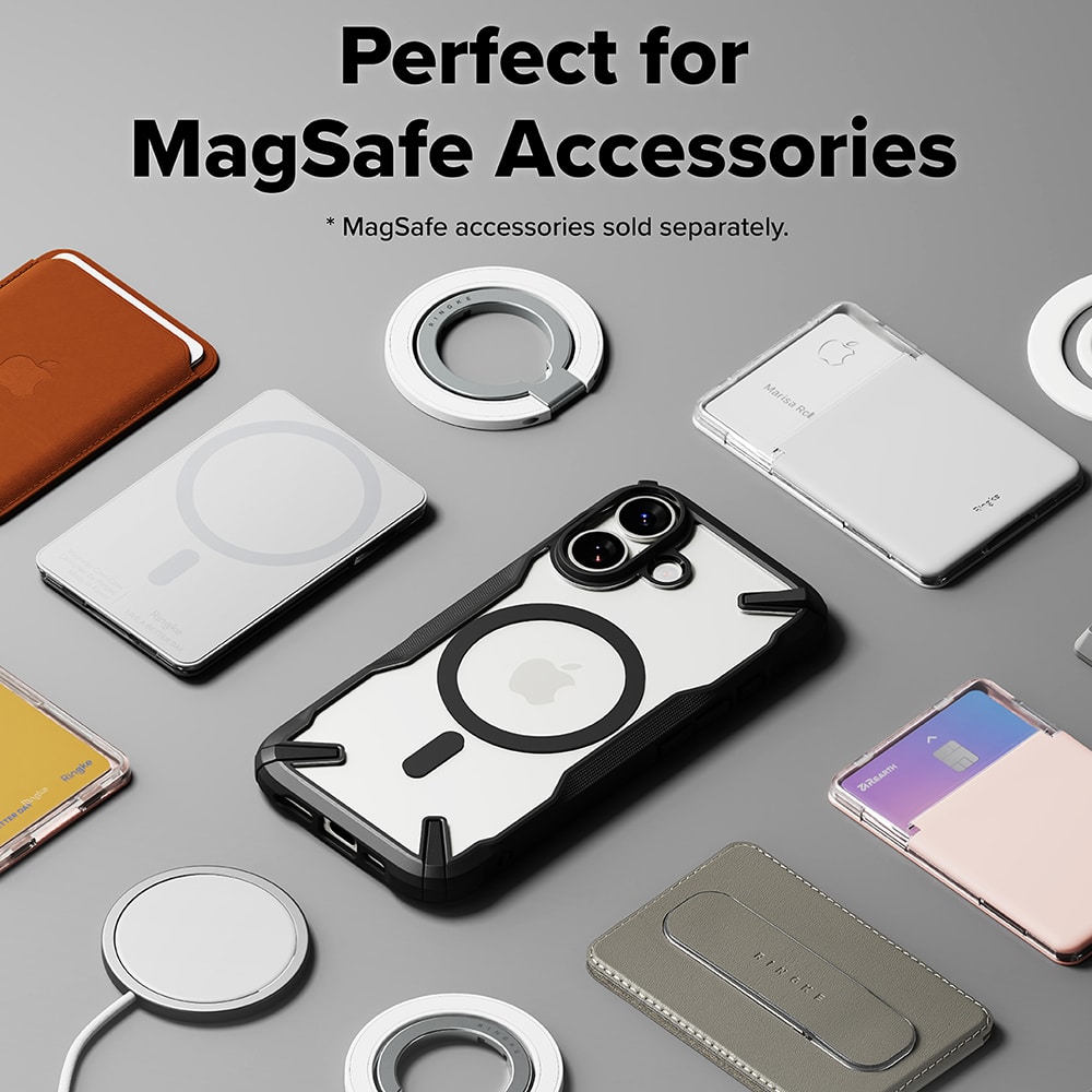 Ringke Fusion X - θήκη για Apple iPhone 17 - Μαύρο - Image 6
