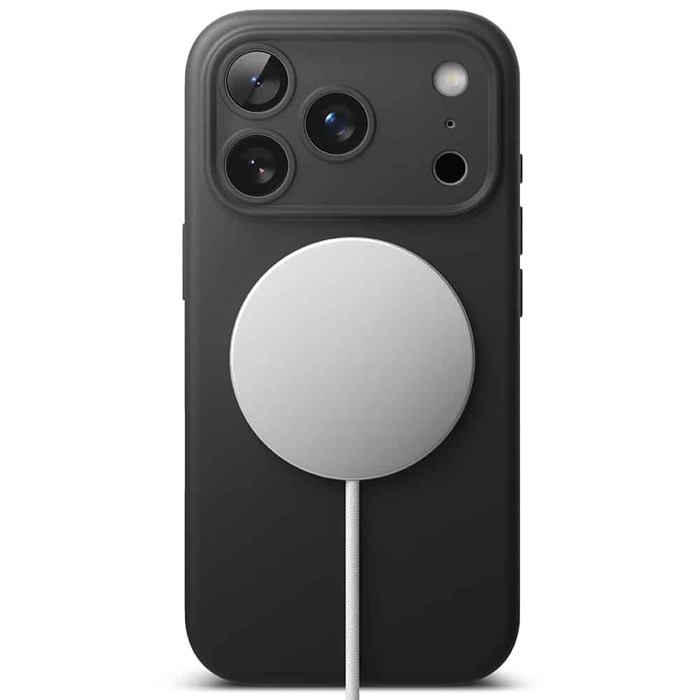 Ringke Silicone Magnetic - θήκη για Apple iPhone 17 Pro - Μαύρο - Image 5