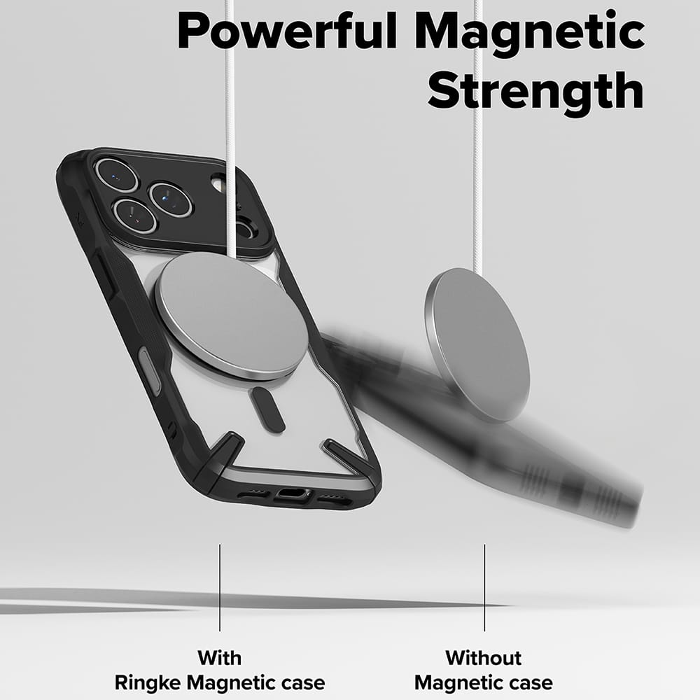 Ringke Fusion X - θήκη για Apple iPhone 17 Pro - Μαύρο - Image 6