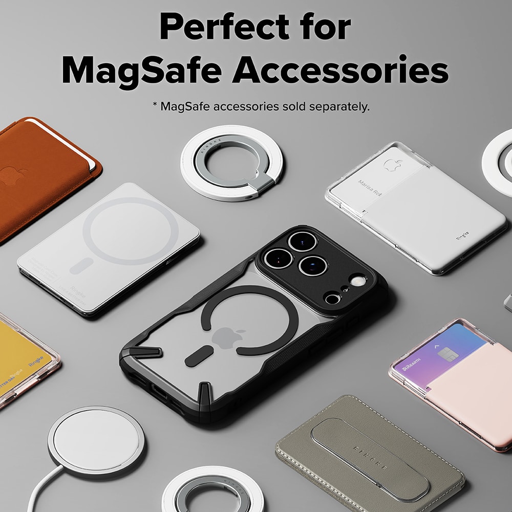 Ringke Fusion X - θήκη για Apple iPhone 17 Pro - Μαύρο - Image 7