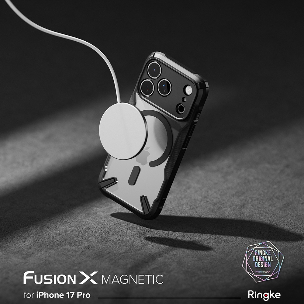 Ringke Fusion X - θήκη για Apple iPhone 17 Pro - Μαύρο - Image 5