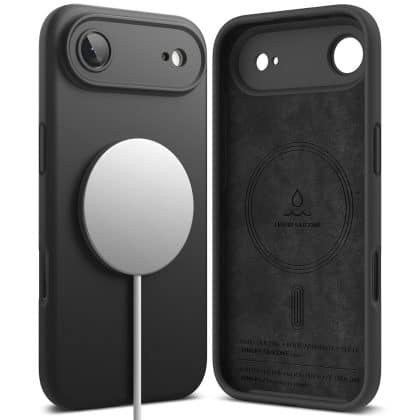 Ringke Silicone Magnetic MagSafe - θήκη για Apple iPhone Air - Μαύρο