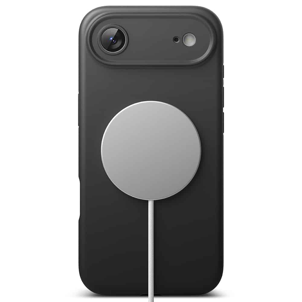 Ringke Silicone Magnetic - θήκη για Apple iPhone 17 - Μαύρο - Image 5