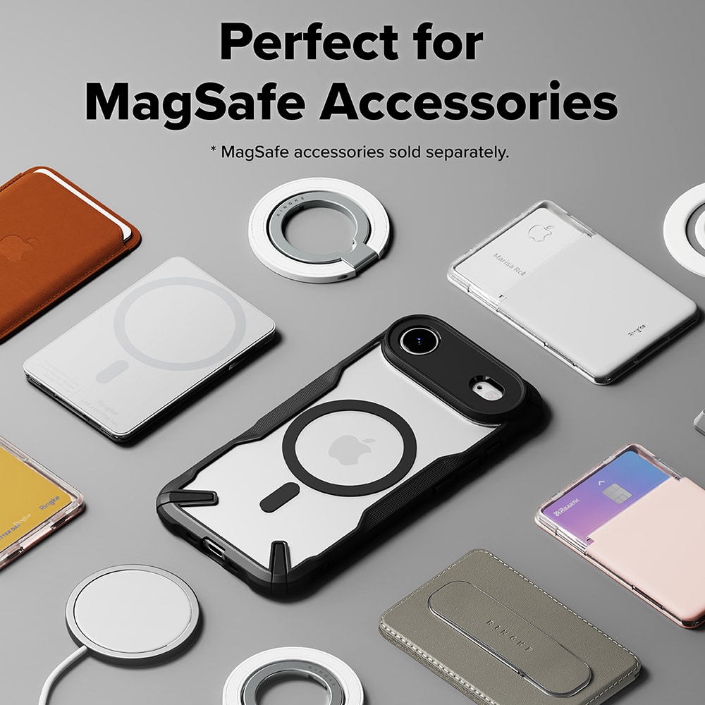 Ringke Fusion X - θήκη για Apple iPhone 17 - Μαύρο - Image 7