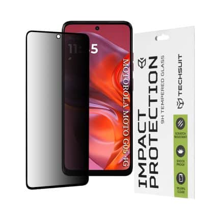 Techsuit - 111d Προστατευτική Ψηφιακή Μεμβράνη - Motorola Moto G05 / E15 - Μαύρο