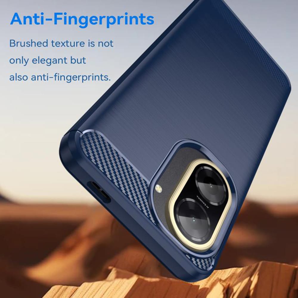 Techsuit Carbon Silicone - θήκη για Xiaomi Redmi A5 4G - Μπλε - Image 2