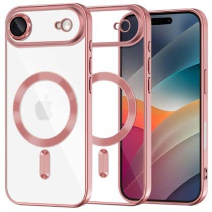 Techsuit Luxury Crystal - θήκη για Apple iPhone 17 - Ροζ