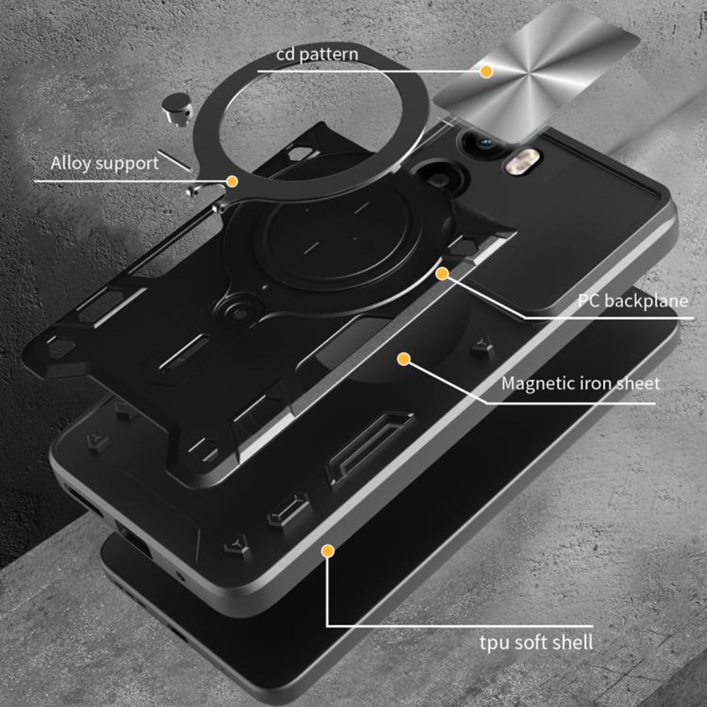 Techsuit CamGuard Pro - θήκη για Motorola Moto G05 / E15 - Μαύρο - Image 6