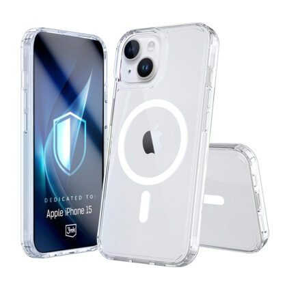 3MK Armor MagCase - θήκη για Apple iPhone 15 - Διάφανο