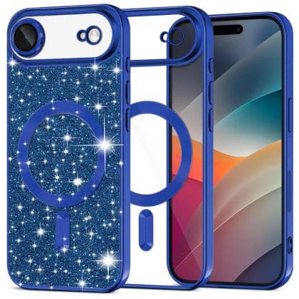 Techsuit Luxury Glitter - θήκη για Apple iPhone Air - Μπλε