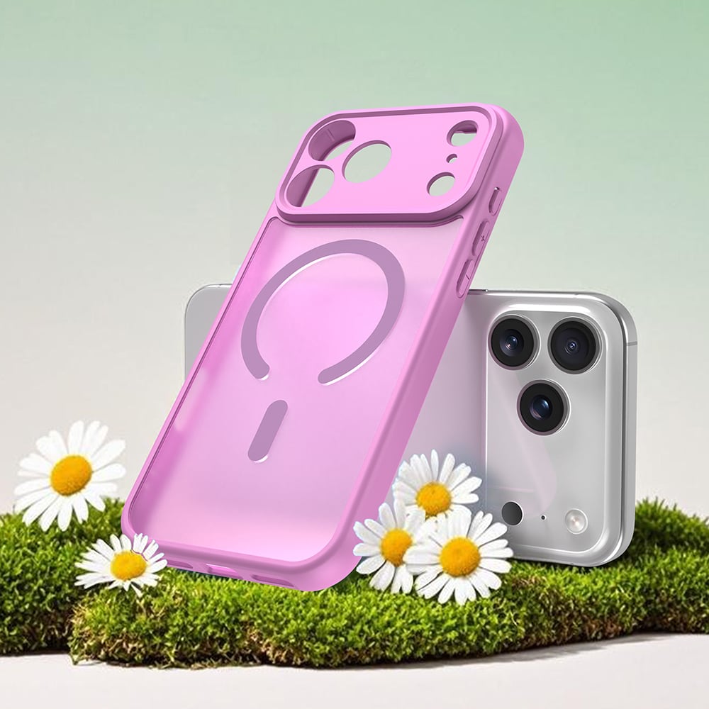 Techsuit HaloFrost II MagSafe - θήκη για Apple iPhone 17 Pro - Ροζ - Image 2
