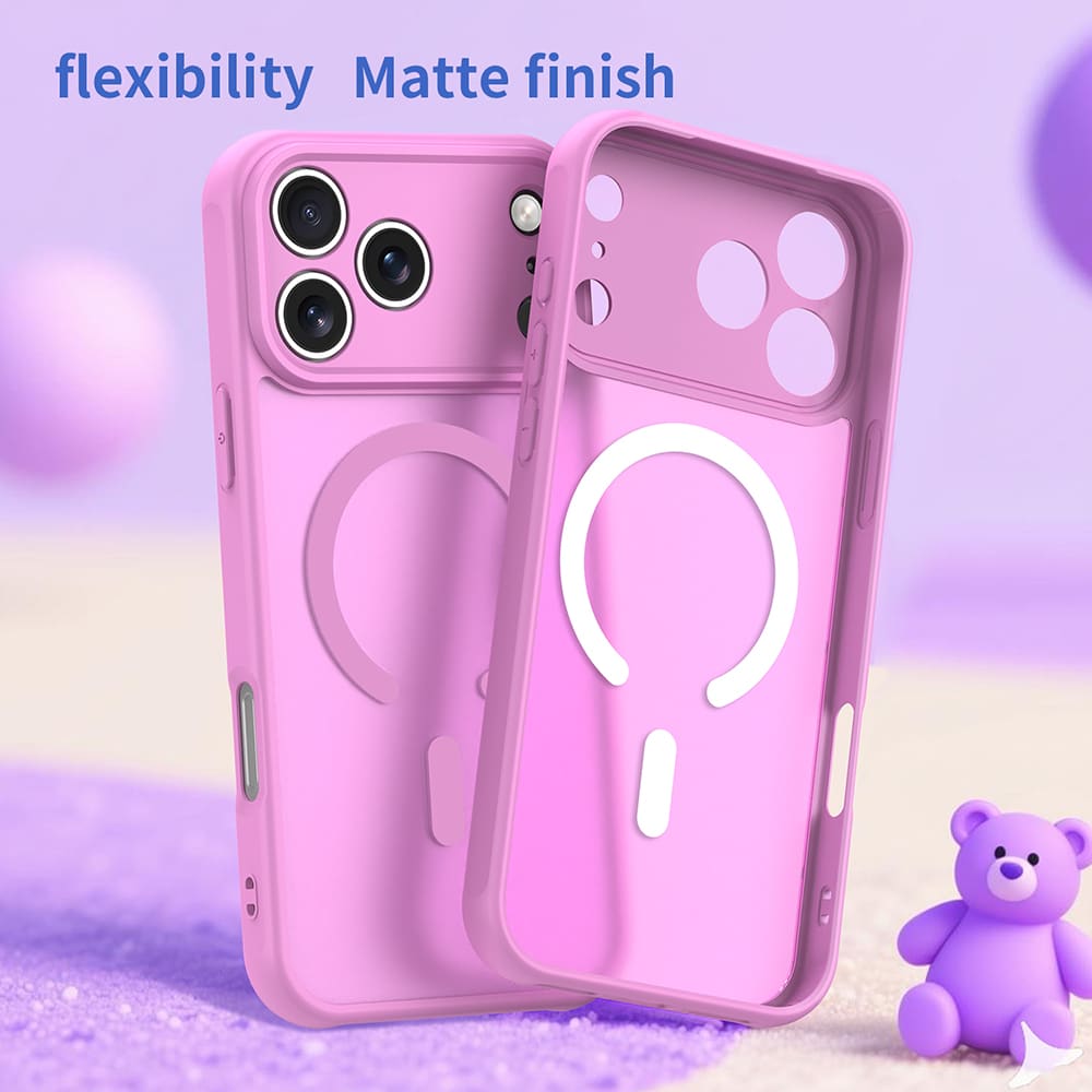Techsuit HaloFrost II MagSafe - θήκη για Apple iPhone 17 Pro - Ροζ - Image 4
