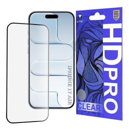 Lito - Hd Pro Clear - iPhone 17 Air - Μαύρο