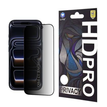 Lito - Hd Pro Ιδιωτικότητα - iPhone 17 Pro - Μαύρο