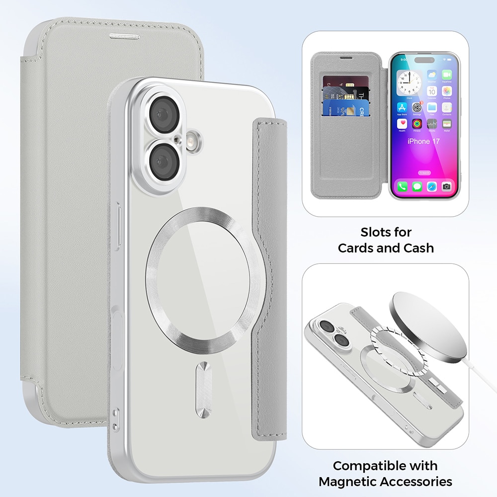 Techsuit SmartMag - θήκη για Apple iPhone 17 - Γκρι - Image 3