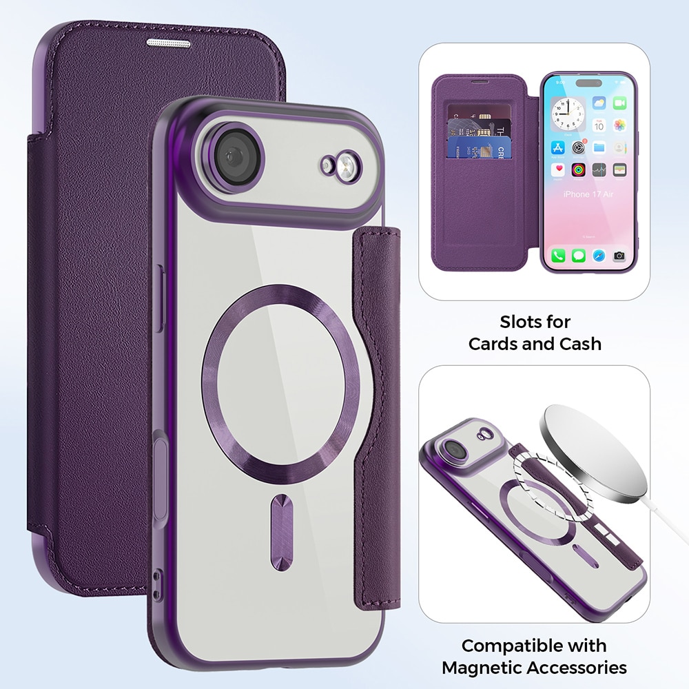 Techsuit SmartMag - θήκη για Apple iPhone 17 - Μωβ - Image 3