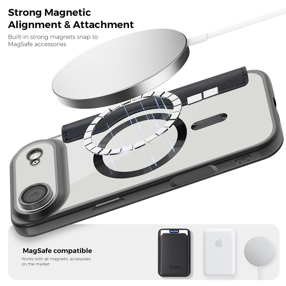Techsuit SmartMag - θήκη για Apple iPhone 17 - Μαύρο - Image 6