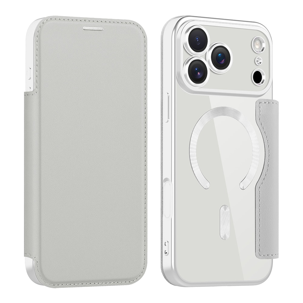 Techsuit SmartMag Book - θήκη για Apple iPhone 17 Pro Max - Γκρι - Image 2