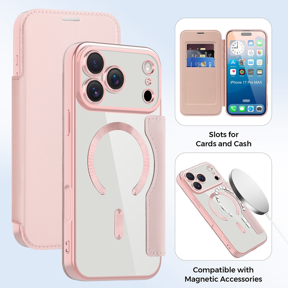Techsuit SmartMag - θήκη για Apple iPhone 17 Pro Max - Ροζ - Image 3