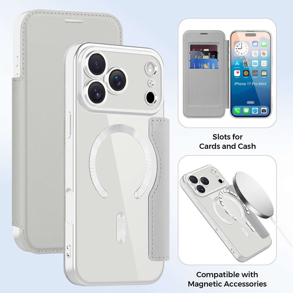 Techsuit SmartMag - θήκη για Apple iPhone 17 Pro - Γκρι - Image 3