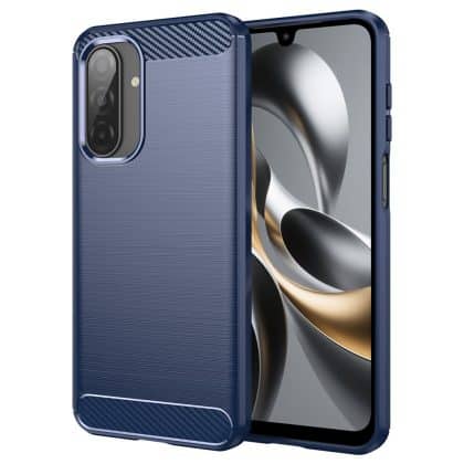 Techsuit Carbon Silicone - θήκη για Samsung Galaxy A17 / 4G 5G - Μπλε